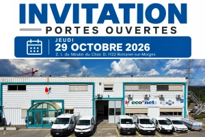 Portes ouvertes eco2net à Romanel-sur-Morges le 29 octobre 2026